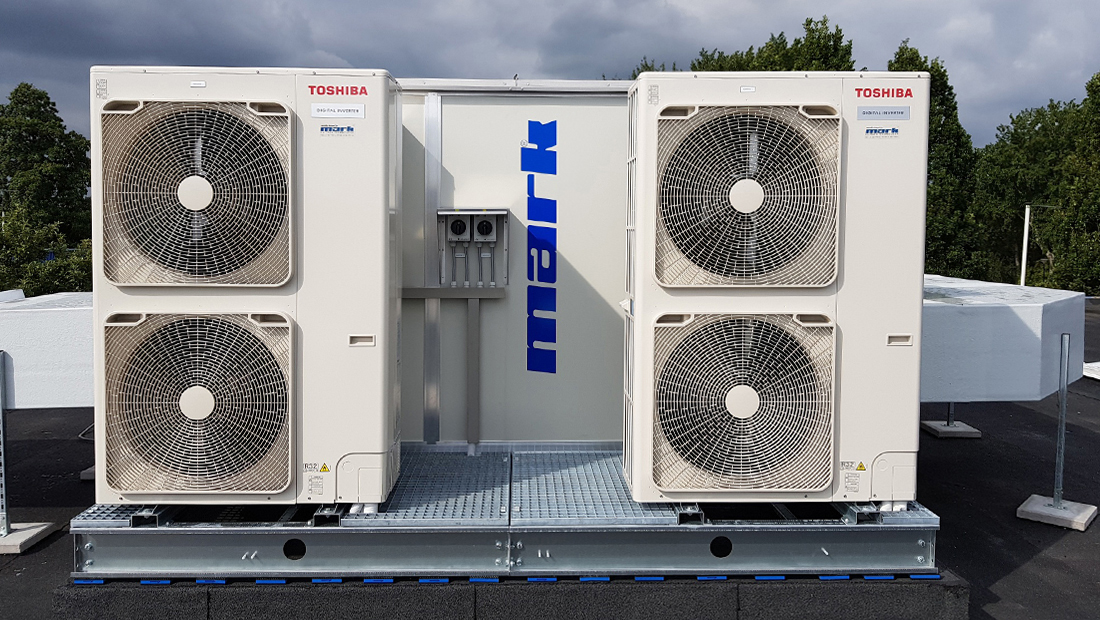 Advantages Mark air handling unit with heat pump are high efficiency and low energy consumption